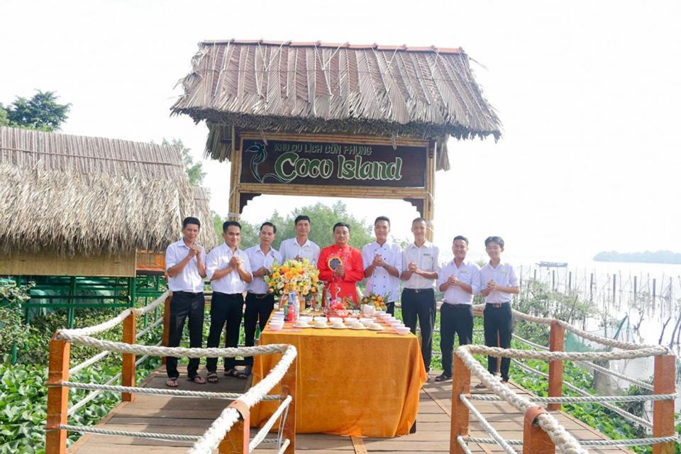 Coco Island Con Phung Hotell Ben Tre Exteriör bild
