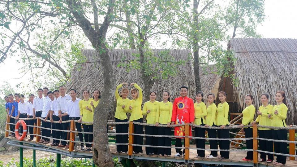 Coco Island Con Phung Hotell Ben Tre Exteriör bild